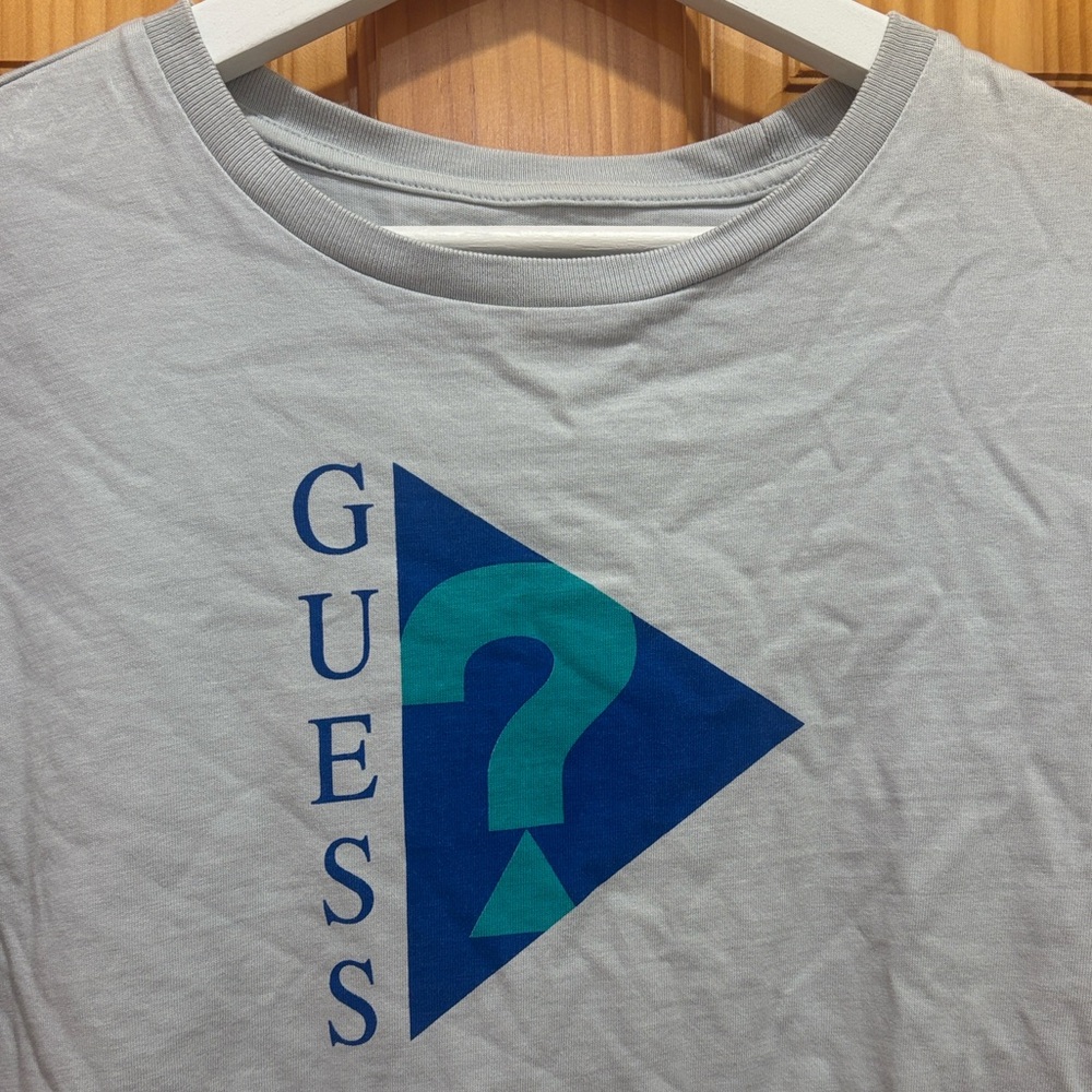 Guess Blue Vintage Logo T-Shirt Size Medium. - Picture 3 of 6